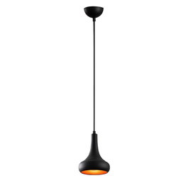 Opviq Berceste - N-1366 Lámpara de araña de metal negra